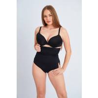 Chilot tanga modelator negru