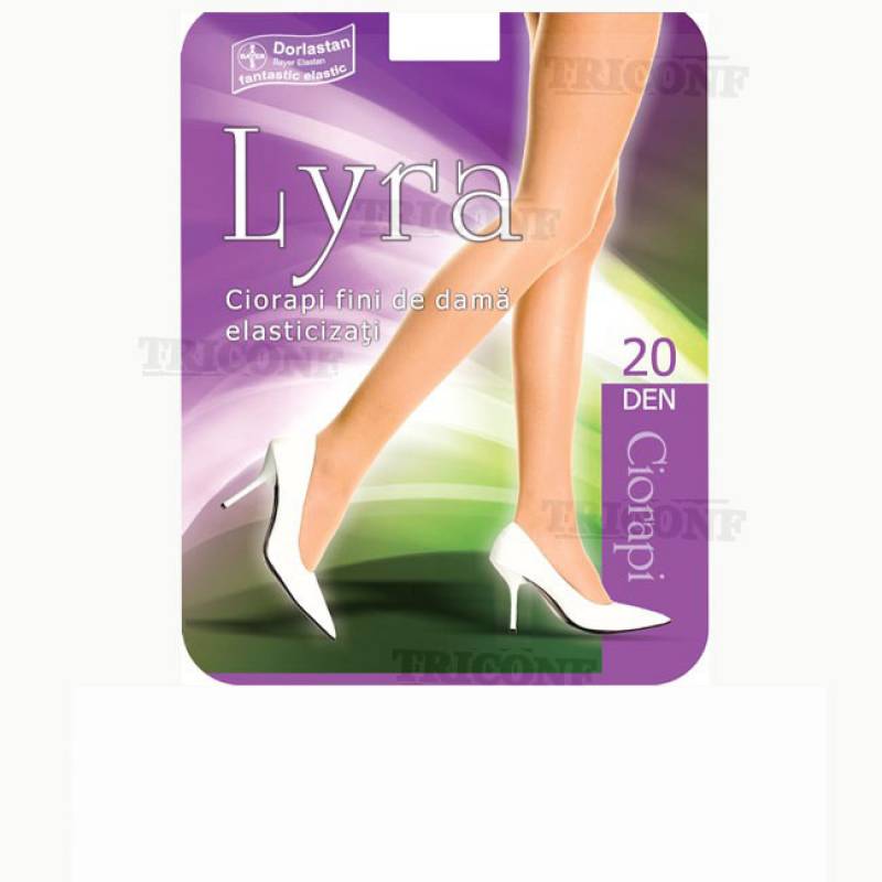 Ciorapi elasticizat Lyra 20 den - Triconf.ro