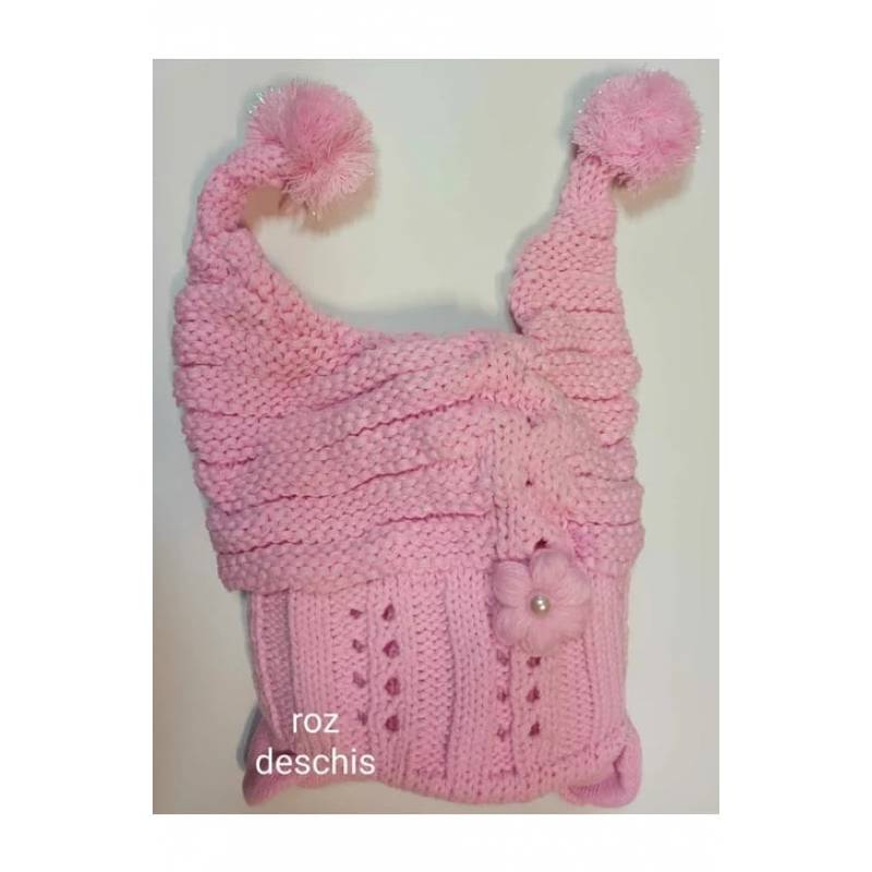 Set caciulita cu fular model 24-248