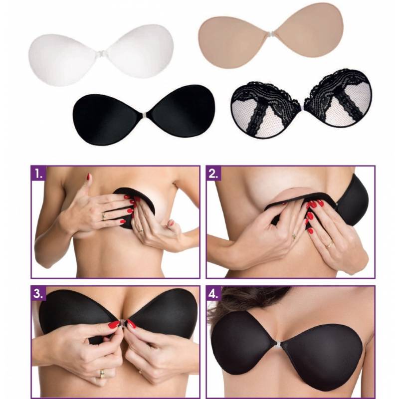 Sutien silicon push-up