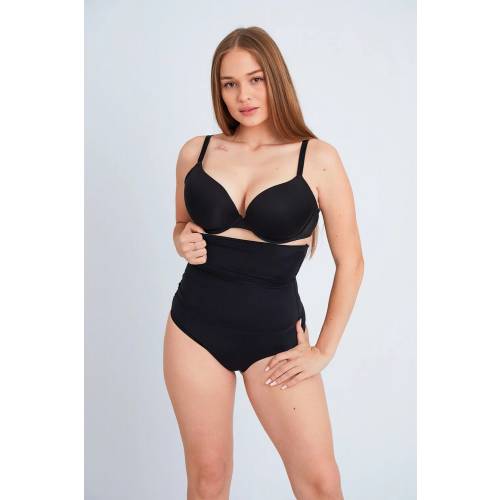 Chilot tanga modelator negru