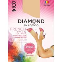 Ciorapi adezivi Diamond French Star 8D