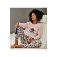 Pijama dama colectia mama-fiica Cornette Time to sleep 2