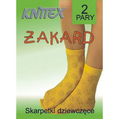 Sosete colorate de fete Knittex Zakard 2 perechi
